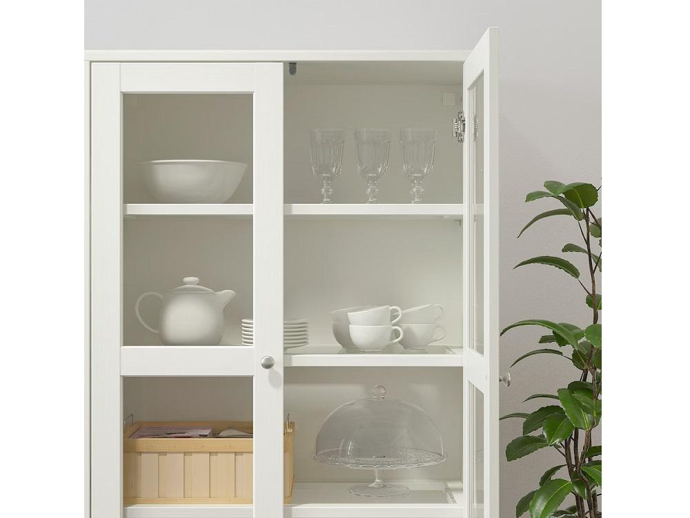 Изображение товара Книжный шкаф Хавста 11 white ИКЕА (IKEA), 81x47x212 см на сайте adeta.ru