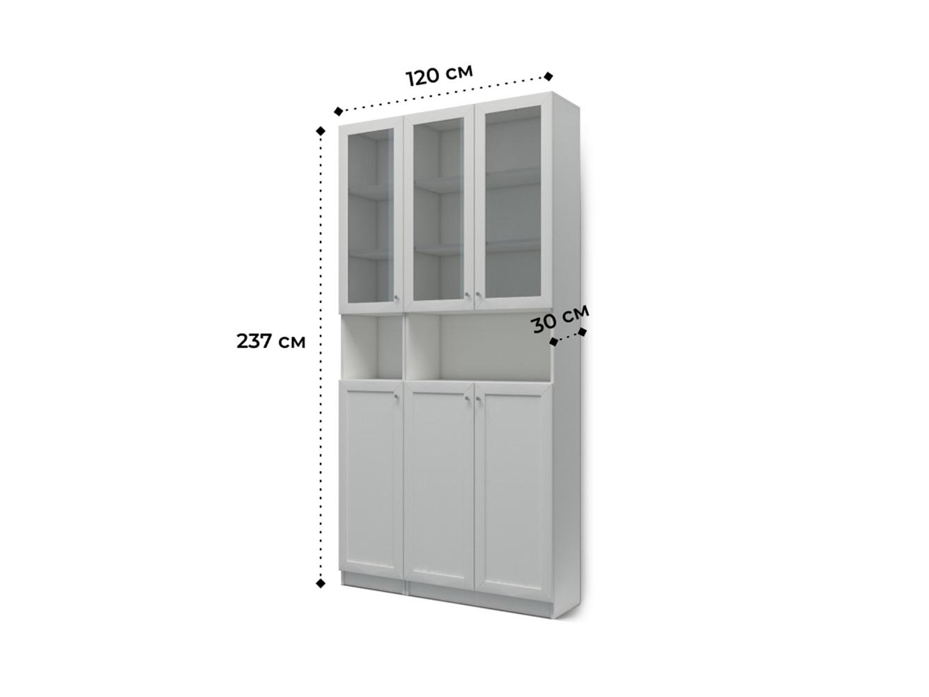 Изображение товара Книжный шкаф Билли 337 brown ИКЕА (IKEA), 120x30x237 см на сайте adeta.ru