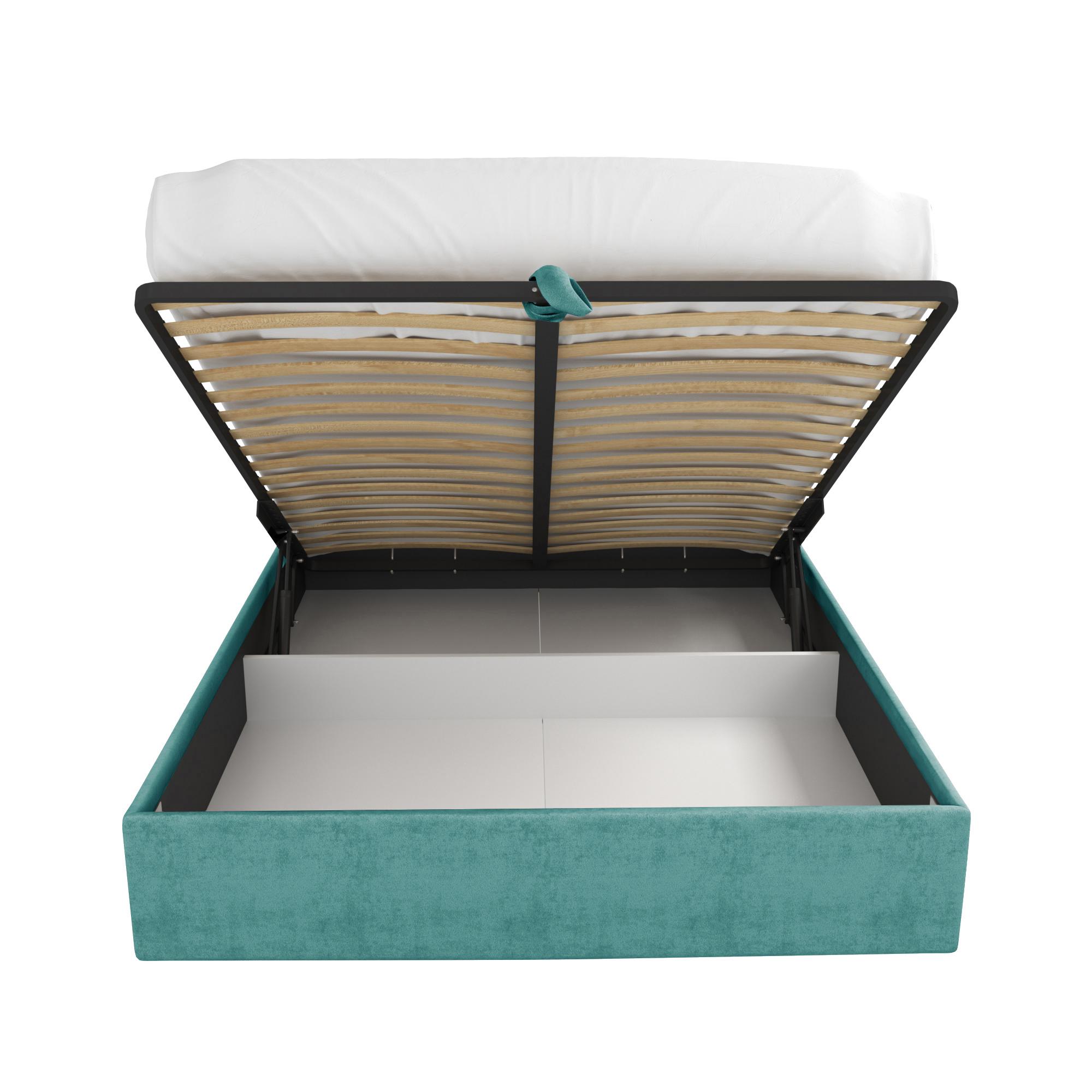 Кровать Милини зеленая 160х200 изображение товара