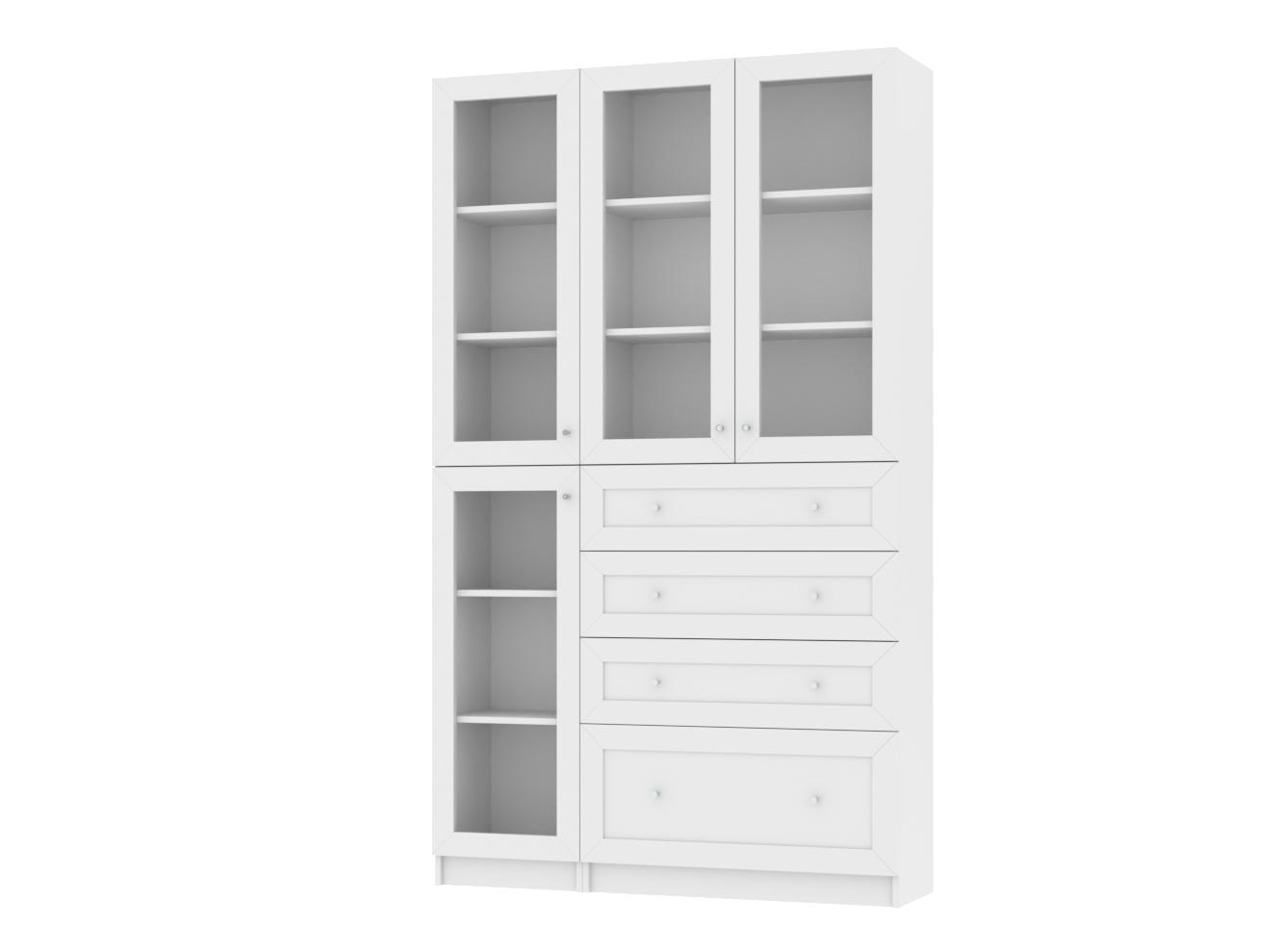 Изображение товара Книжный шкаф Билли 358 white ИКЕА (IKEA), 120x30x202 см на сайте adeta.ru