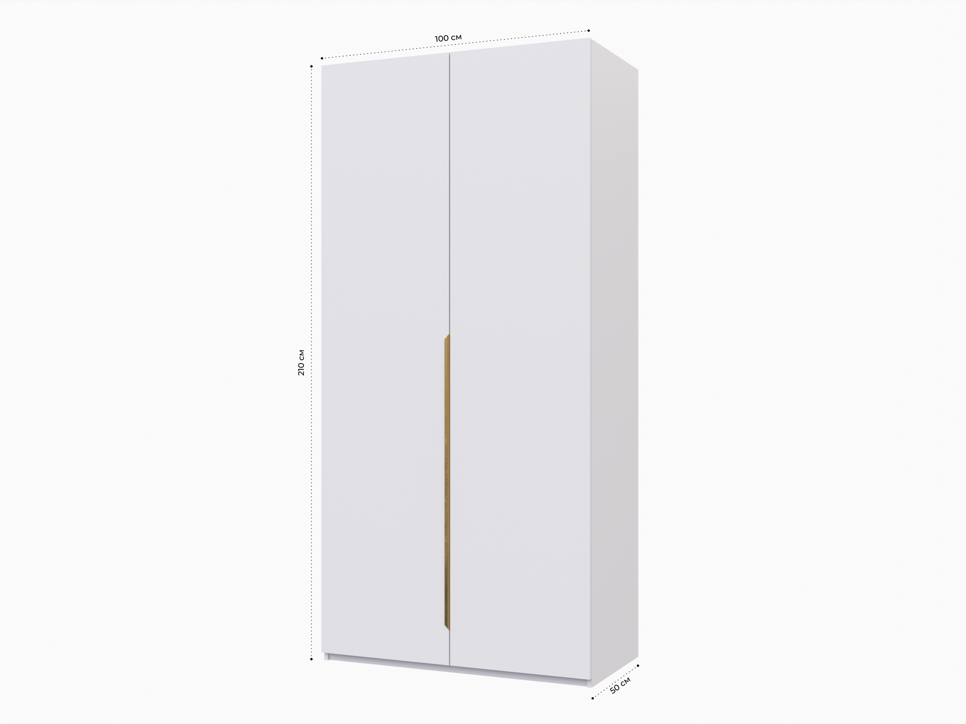 Распашной шкаф Пакс Альхейм 12 white (gold) ИКЕА (IKEA) изображение товара