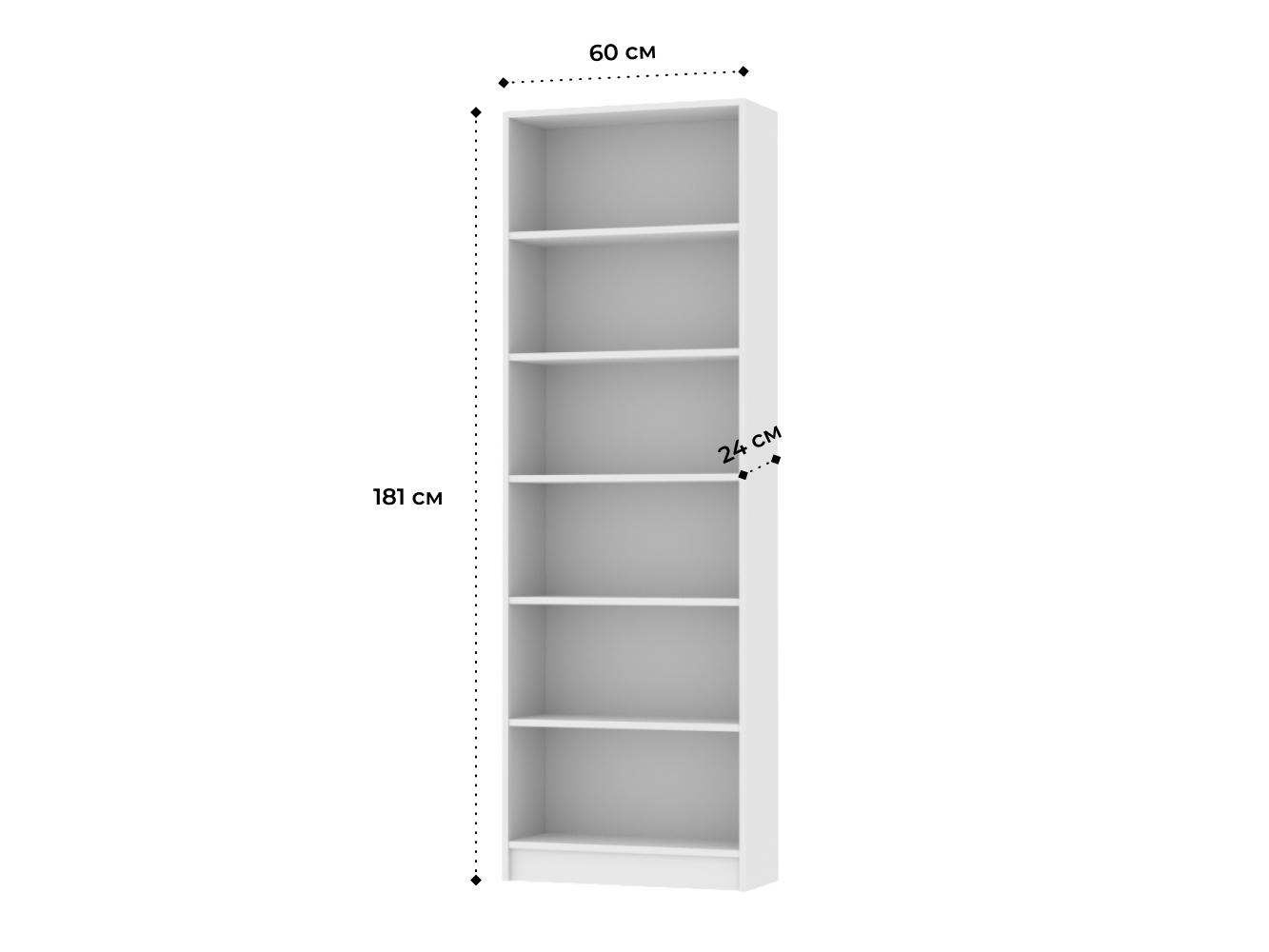 Изображение товара Стеллаж Билли 124 white ИКЕА (IKEA), 60x24x181 см на сайте adeta.ru