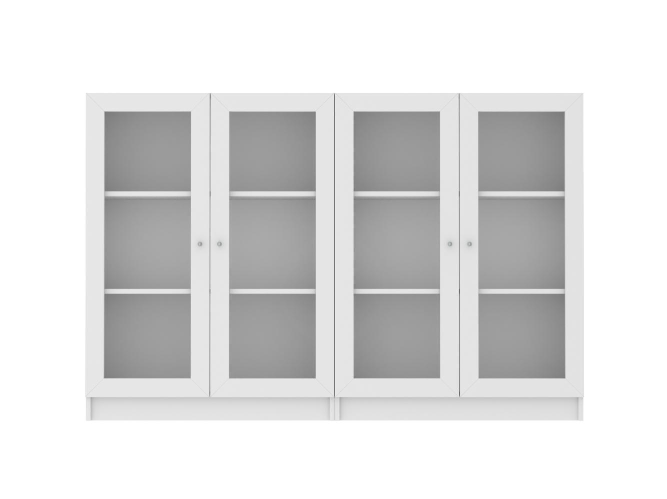 Изображение товара Книжный шкаф Билли 328 white ИКЕА (IKEA), 160x30x106 см на сайте adeta.ru