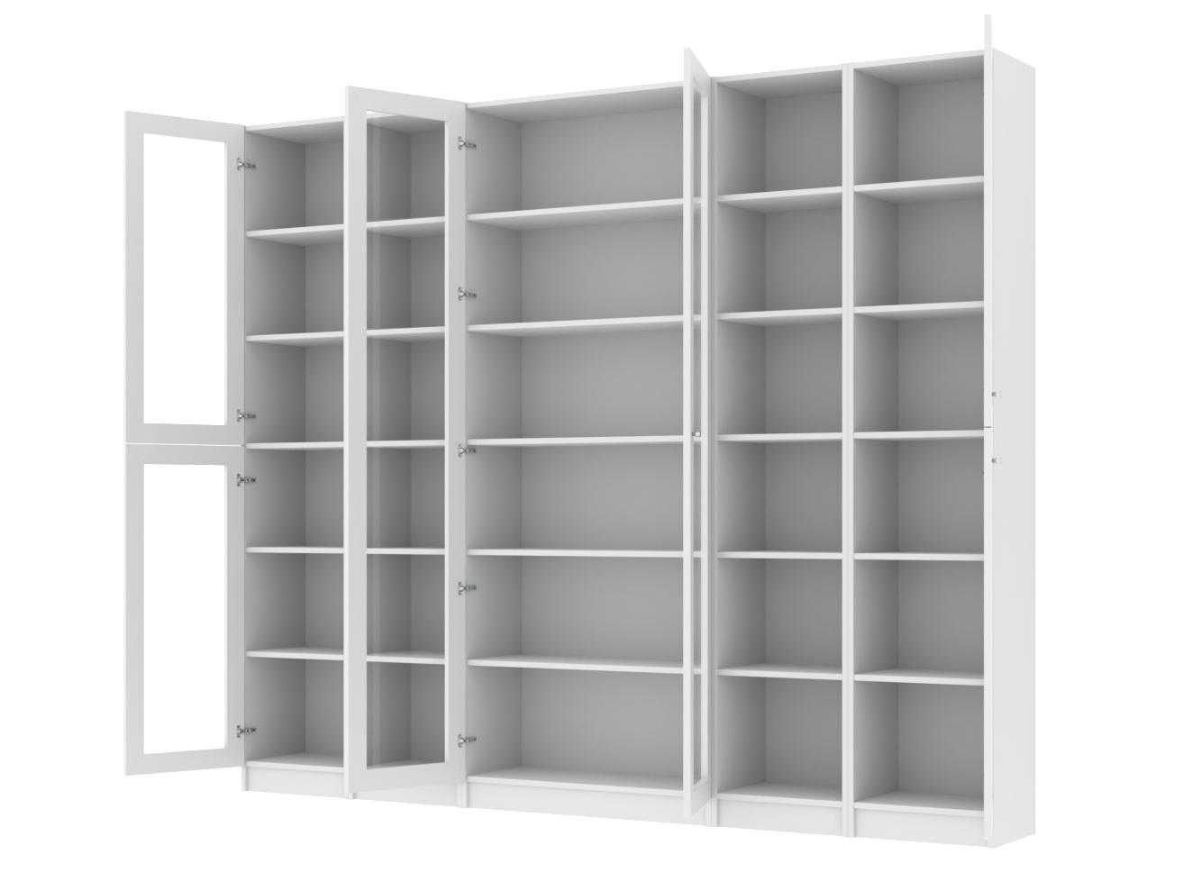 Изображение товара Книжный шкаф Билли 368 white ИКЕА (IKEA), 240x30x202 см на сайте adeta.ru