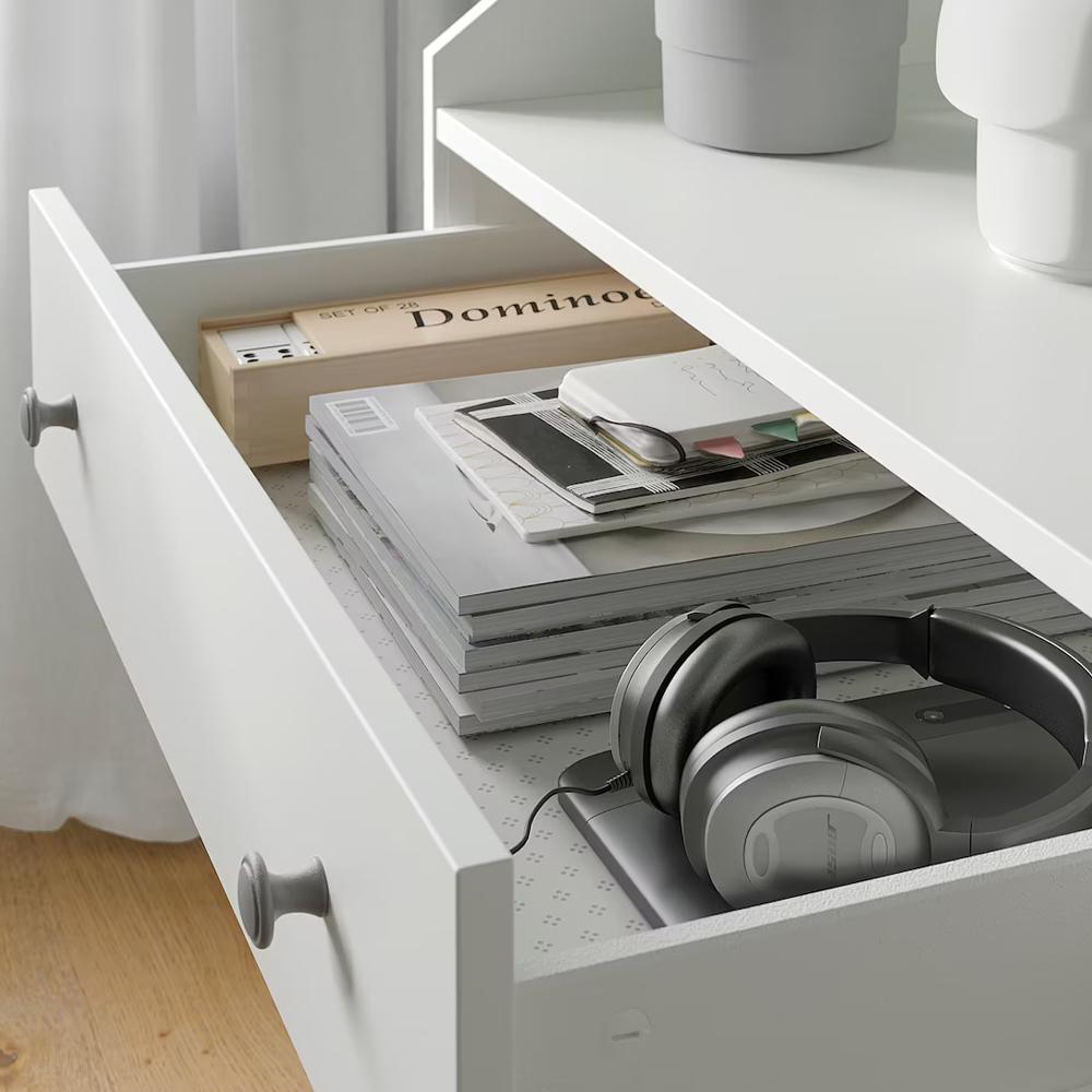 Изображение товара Комод Хауга 14 white ИКЕА (IKEA), 138x46x84 см на сайте adeta.ru