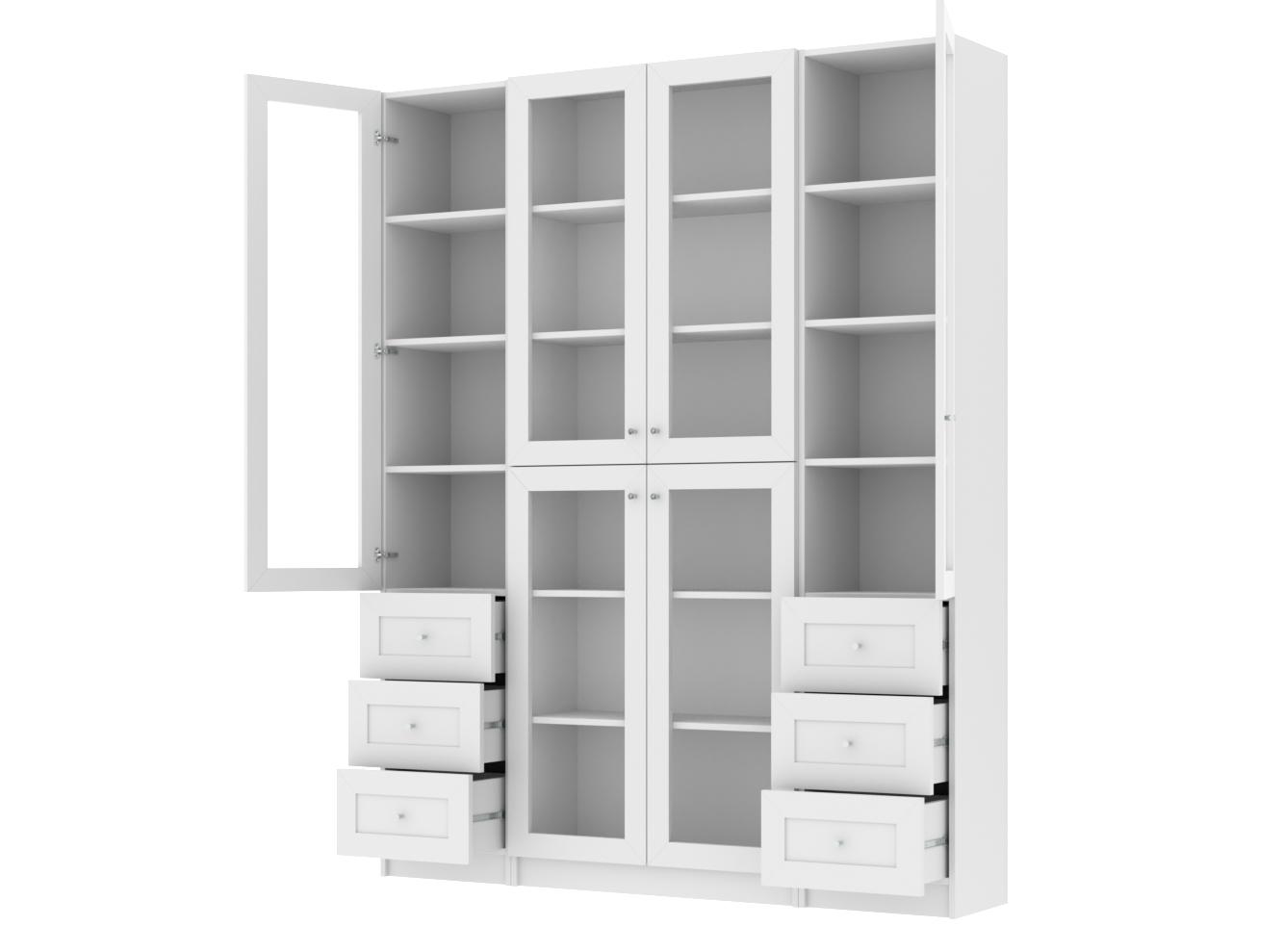 Изображение товара Книжный шкаф Билли 362 white ИКЕА (IKEA), 160x30x202 см на сайте adeta.ru