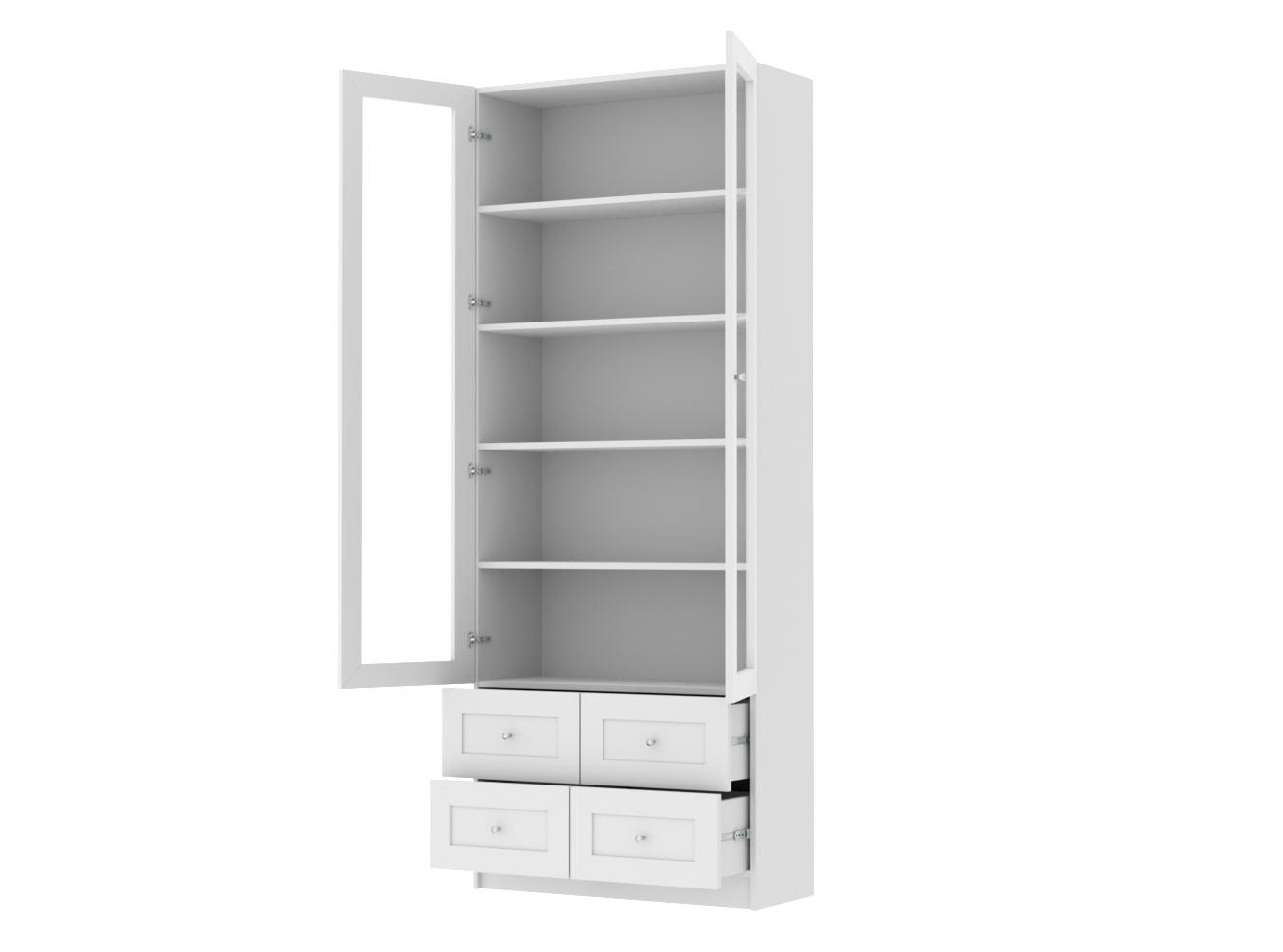 Изображение товара Книжный шкаф Билли 316 white ИКЕА (IKEA), 80x30x202 см на сайте adeta.ru