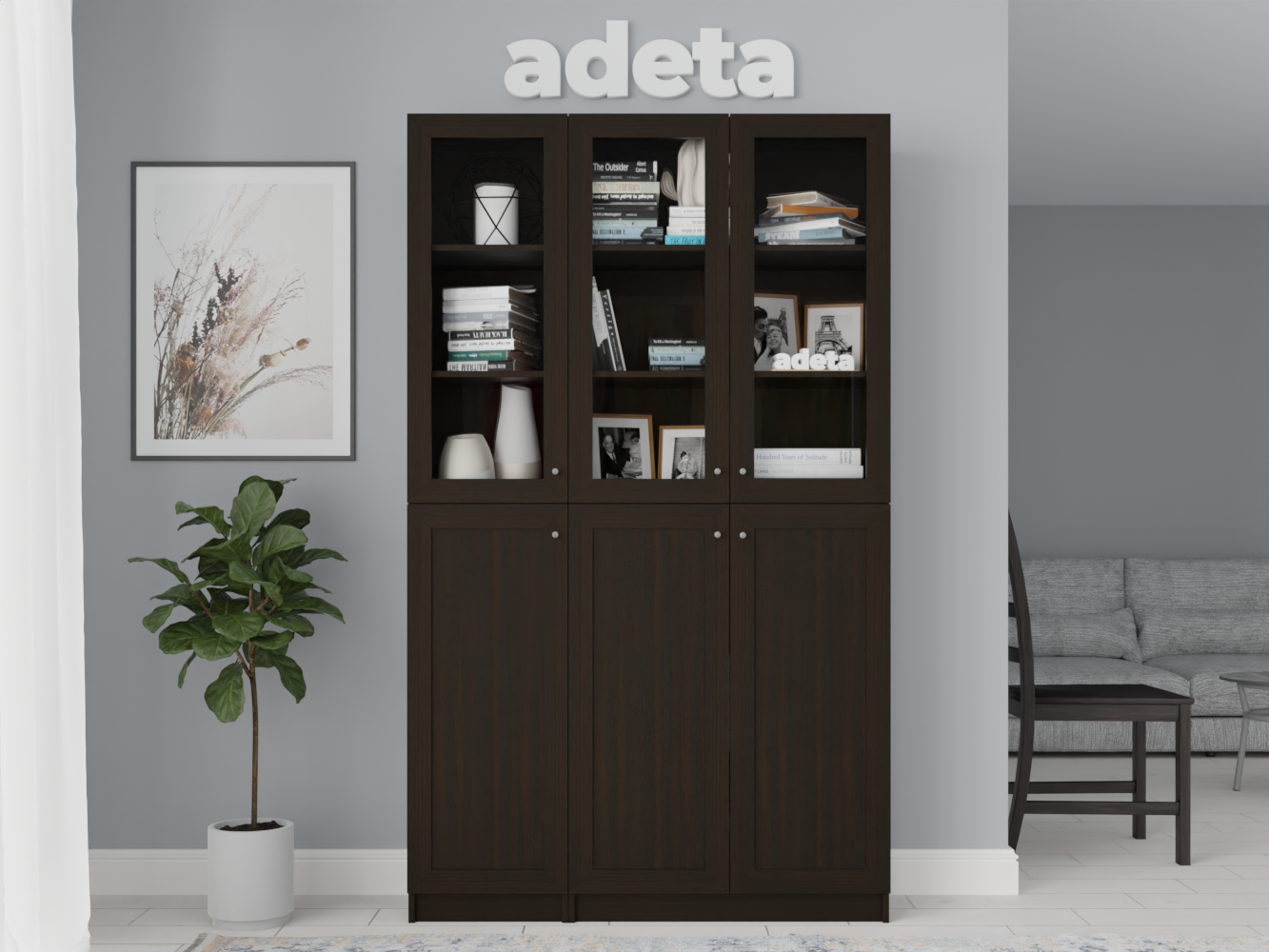 Книжный шкаф Билли 339 brown desire ИКЕА (IKEA) изображение товара