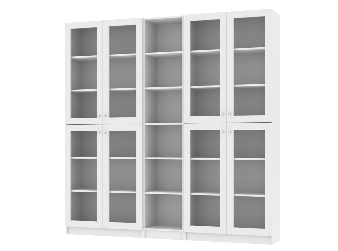 Изображение товара Книжный шкаф Билли 346 white ИКЕА (IKEA), 200x30x202 см на сайте adeta.ru