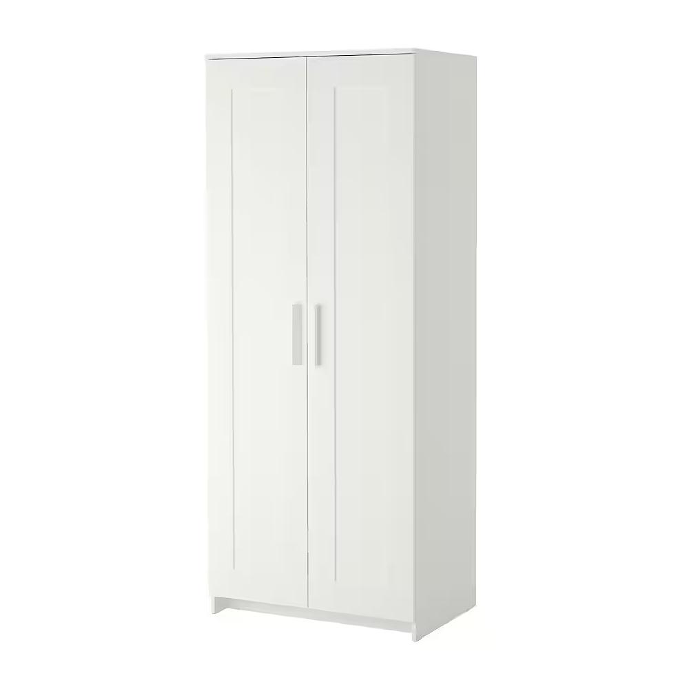 Изображение товара Распашной шкаф Бримнэс 1 white ИКЕА (IKEA), 120x50x220 см на сайте adeta.ru