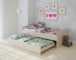 Изображение товара Детская кровать Румба венге светлый на сайте adeta.ru