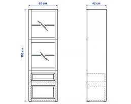 Изображение товара Буфет Беста 320 white ИКЕА (IKEA) на сайте adeta.ru