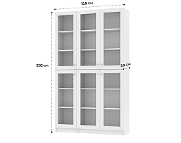 Изображение товара Книжный шкаф Билли 339 white desire ИКЕА (IKEA) на сайте adeta.ru