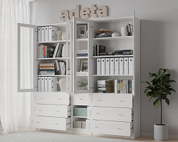 Изображение товара Книжный шкаф Билли 367 white ИКЕА (IKEA) на сайте adeta.ru