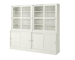 Изображение товара Книжный шкаф Хавста 15 white ИКЕА (IKEA) на сайте adeta.ru
